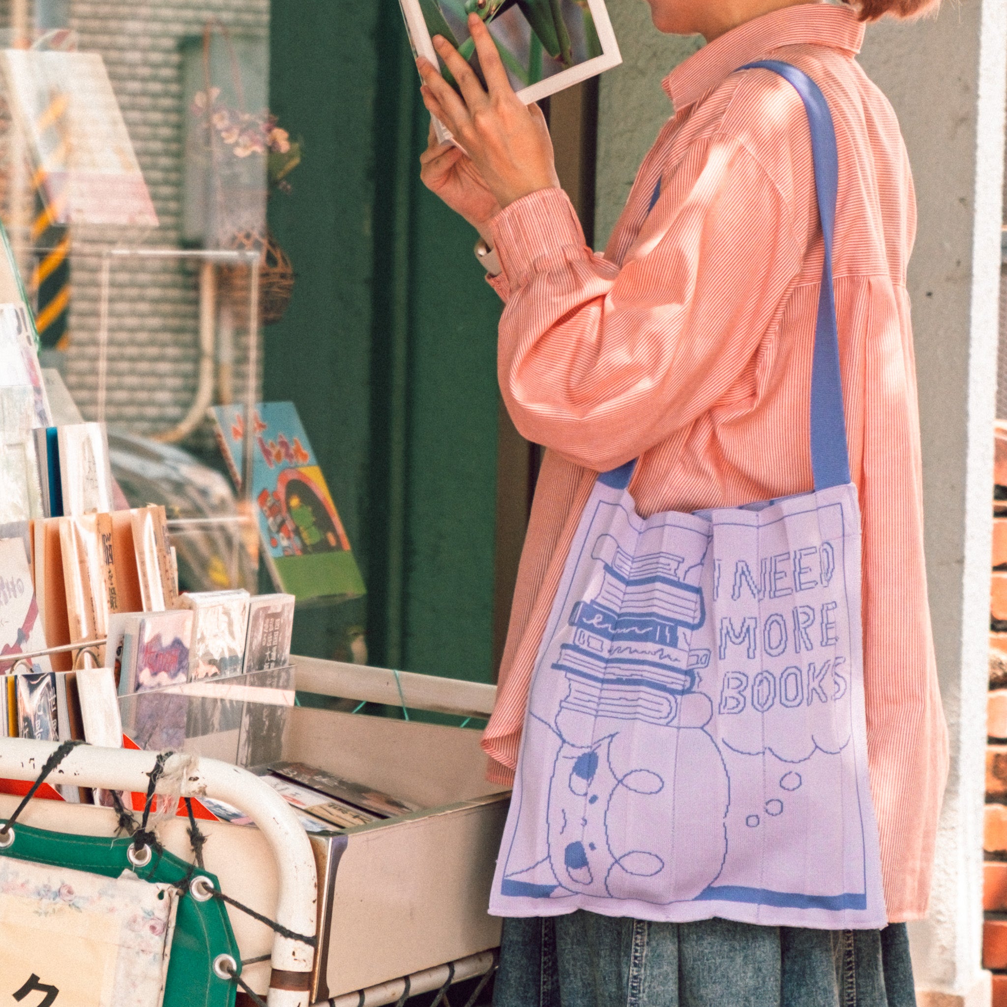 I Need More Books Bag (KNT365 x LOVESOUP)