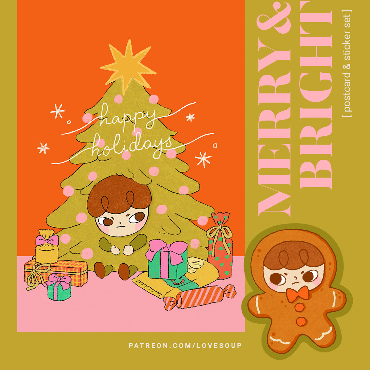 MERRY & BRIGHT DECEMBER 2024 | HAPPY MAIL