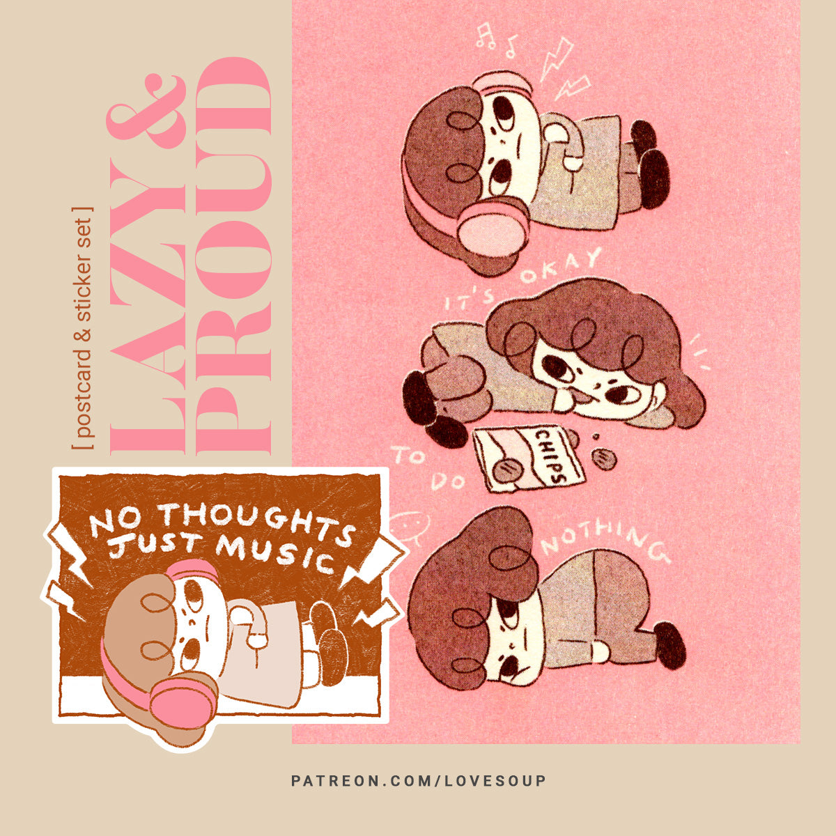 LAZY & PROUD SEPTEMBER 2024 | HAPPY MAIL