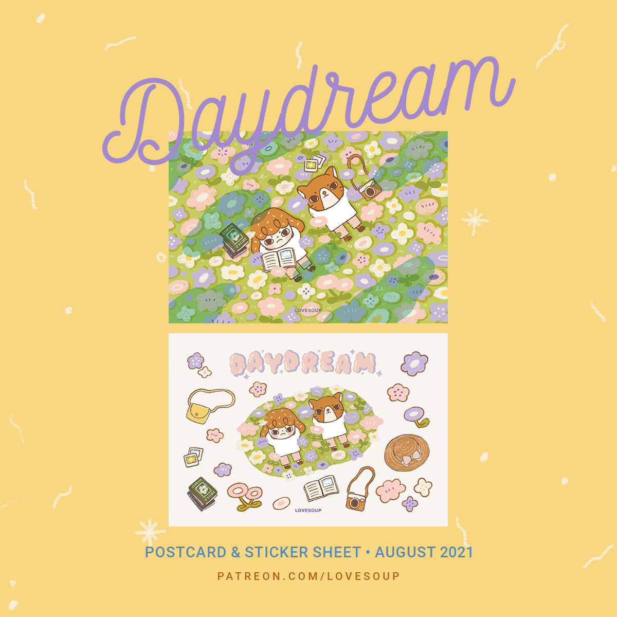 DAYDREAM AUGUST 2021 | HAPPY MAIL