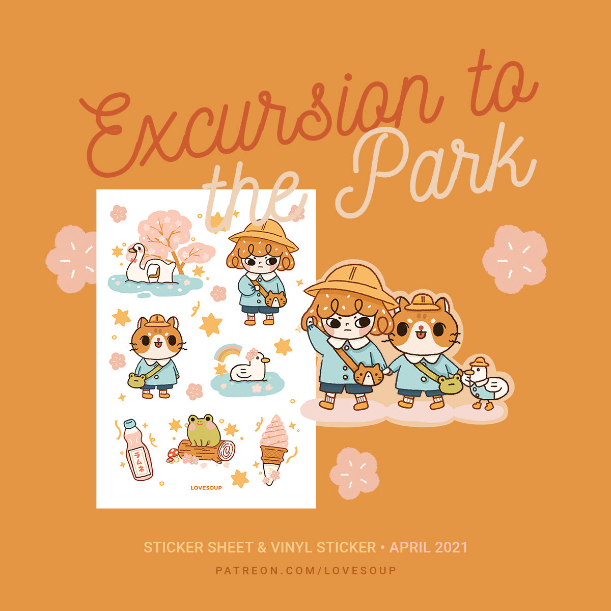 EXCURSION TO THE PARK APRIL 2021 | HAPPY MAIL