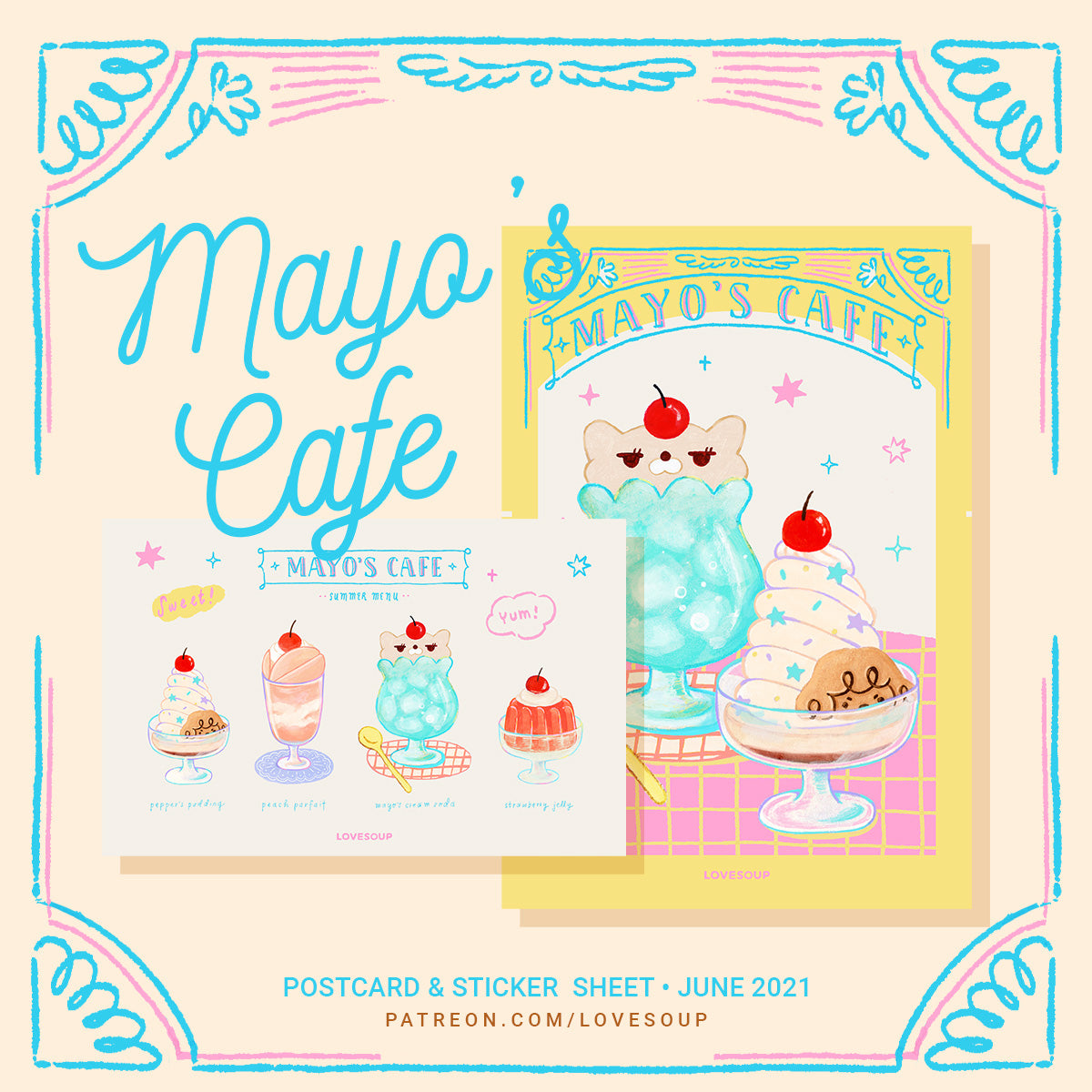 MAYO'S CAFE JUNE 2021 | HAPPY MAIL